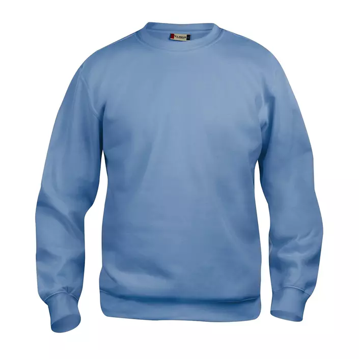 Clique Basic Roundneck sweatshirt, Ljusblå, large image number 0