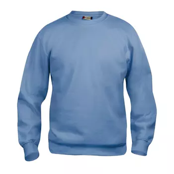 Clique Basic Roundneck collegetröja/sweatshirt, Ljusblå