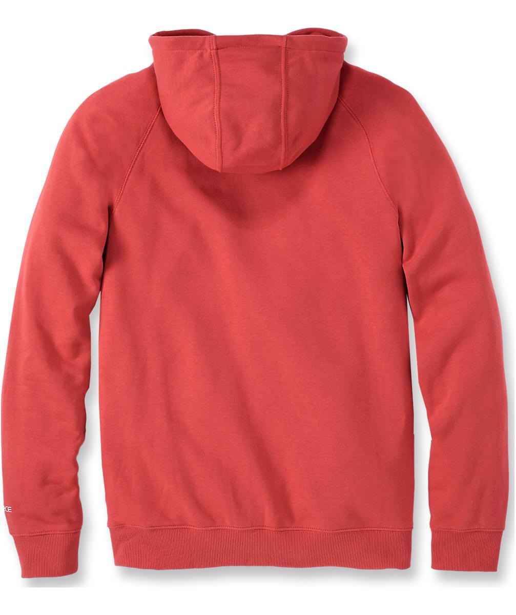 Carhartt Force Graphic Hoodie, Red Barn, large image number 2