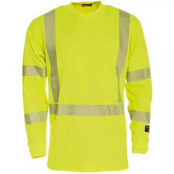 Tranemo long-sleeved T-shirt, Hi-Vis Yellow