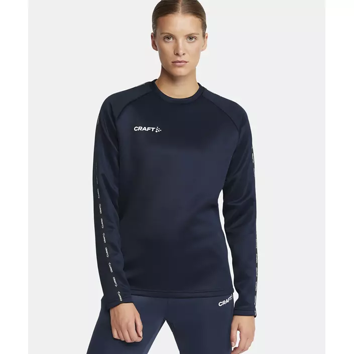 Craft Squad 2.0 women's training pullover, Navy, large image number 4