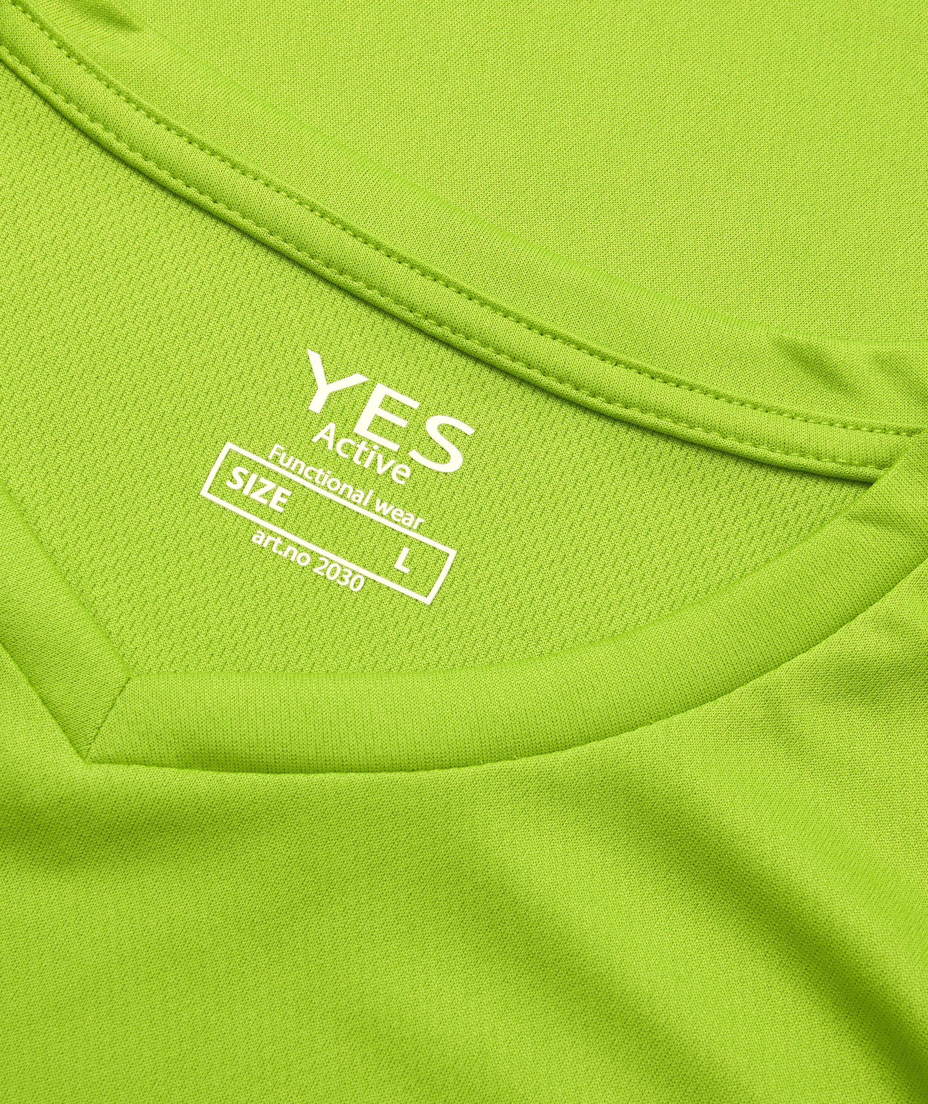 ID Yes Active T-shirt, Limegr&oslash;n, large image number 3