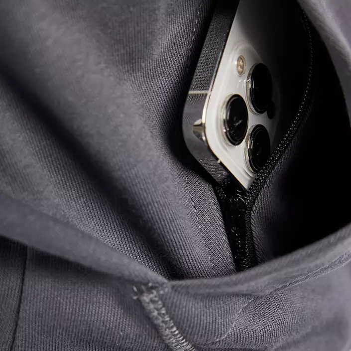 Blåkläder hoodie dam, Mellangrå, large image number 5