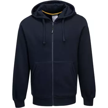 Portwest Nickel hoodie med dragkedja, Marinblå