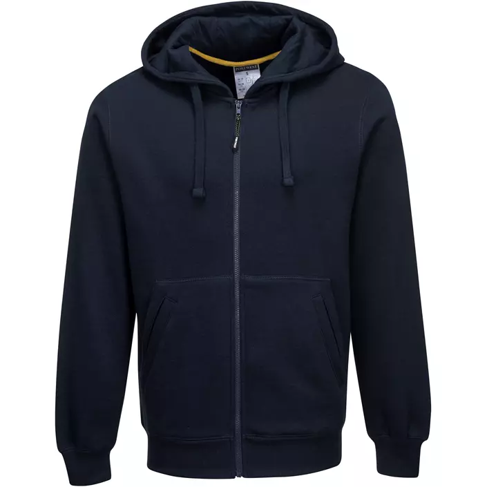Portwest Nickel hoodie with zipper, Marine Blue, large image number 0