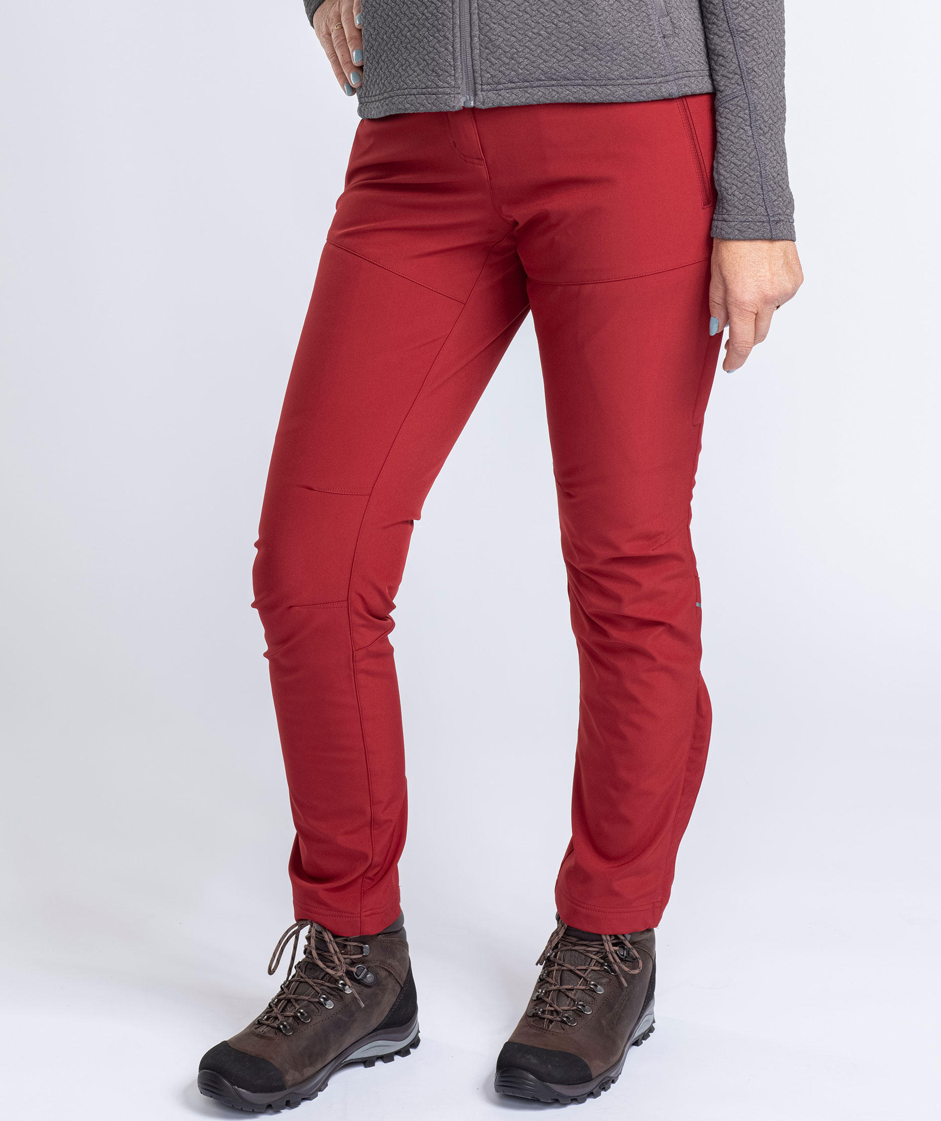 Pinewood Wilda Stretch dame skalbukser, Dark Tomato, large image number 3