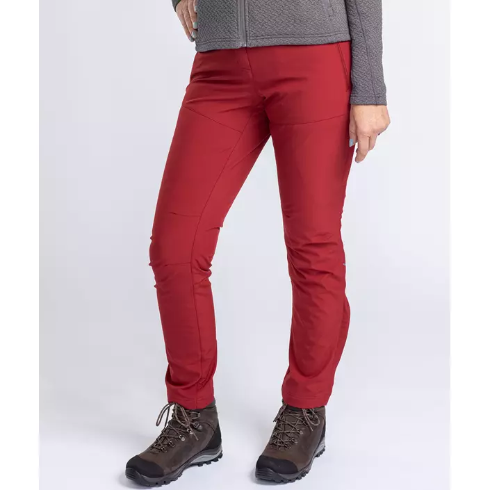 Pinewood Wilda Stretch dame skalbukser, Dark Tomato, large image number 3