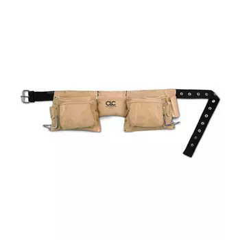 CLC Work Gear 527X Pro leather tool belt, Sand/Black