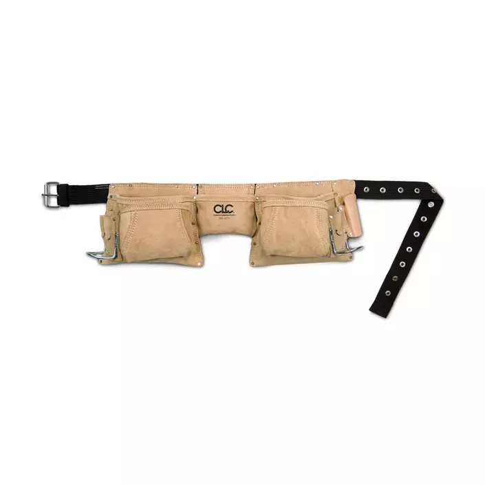 CLC Work Gear 527X Pro leather tool belt, Sand/Black, Sand/Black, large image number 0