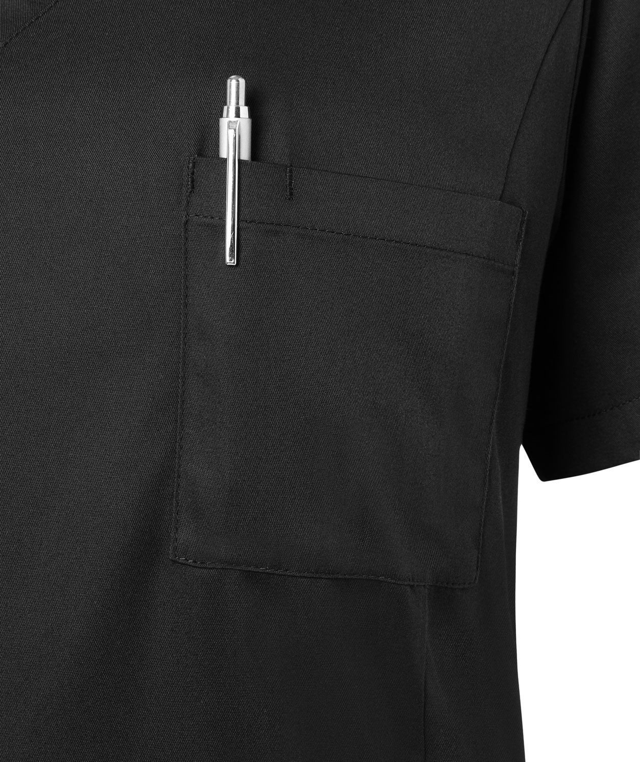 Karlowsky Essential Damen Kasack, Schwarz, Schwarz, large image number 4