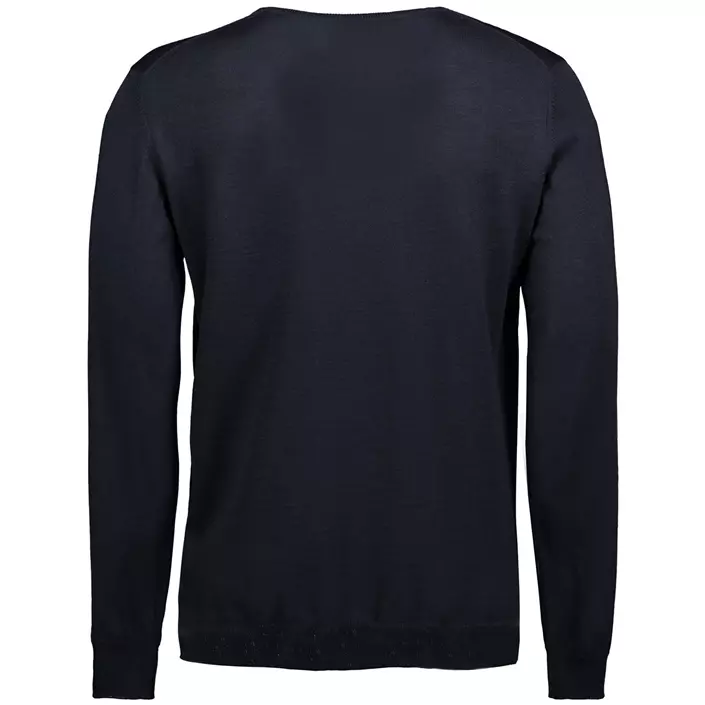 ID Classic knitted pullover with merino wool, Navy, large image number 2