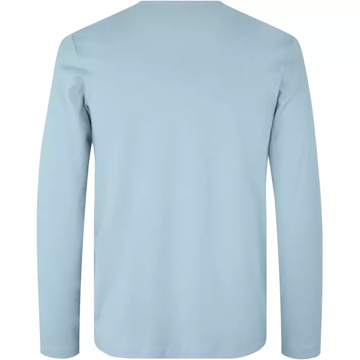 ID Interlock langærmet T-shirt, Light blue, large image number 1