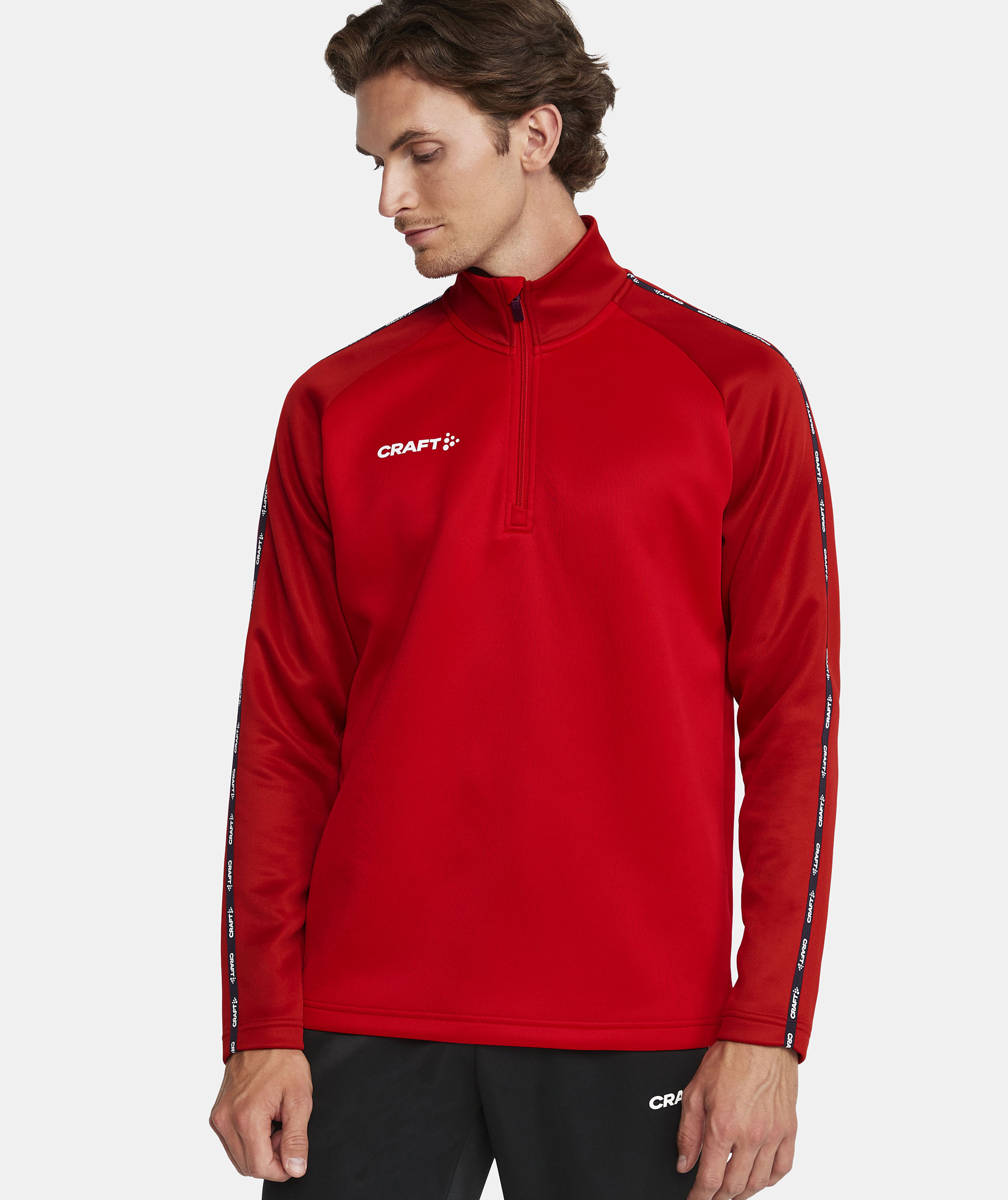 Craft Squad 2.0 halfzip tr&aelig;ningstr&oslash;je, Bright Red-Express, large image number 4