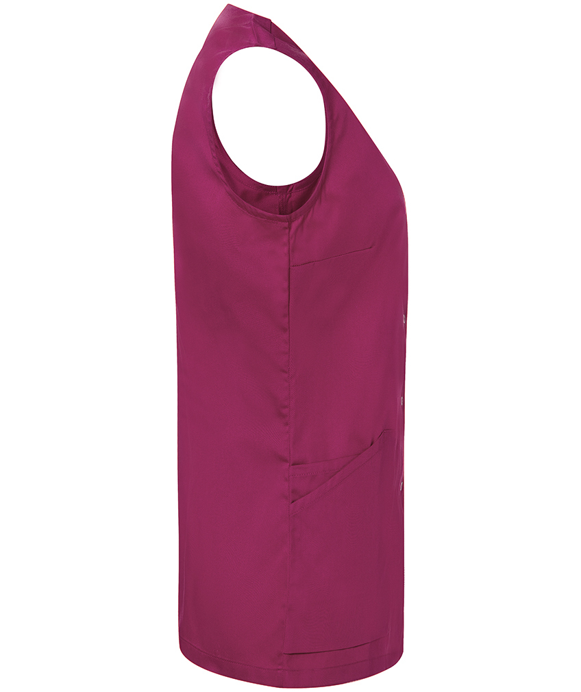 Karlowsky Essential &auml;rml&ouml;s tunika dam, Fuchsia, large image number 3