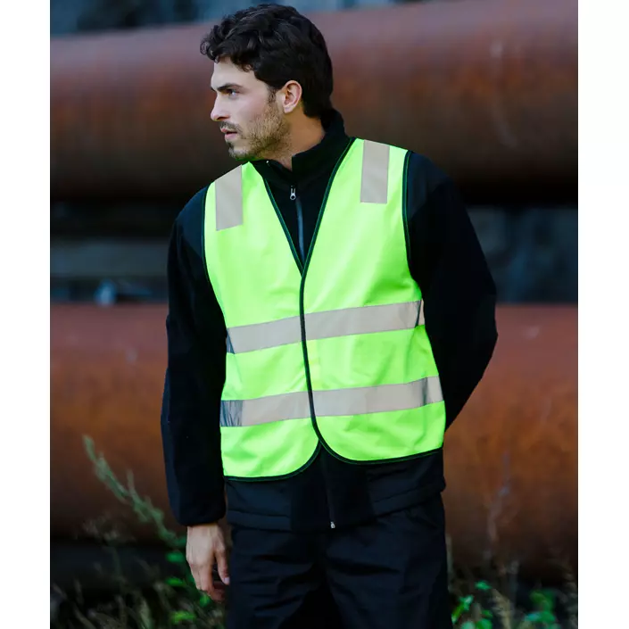 YOU Odense reflective safety vest, Hi-Vis Yellow, large image number 1