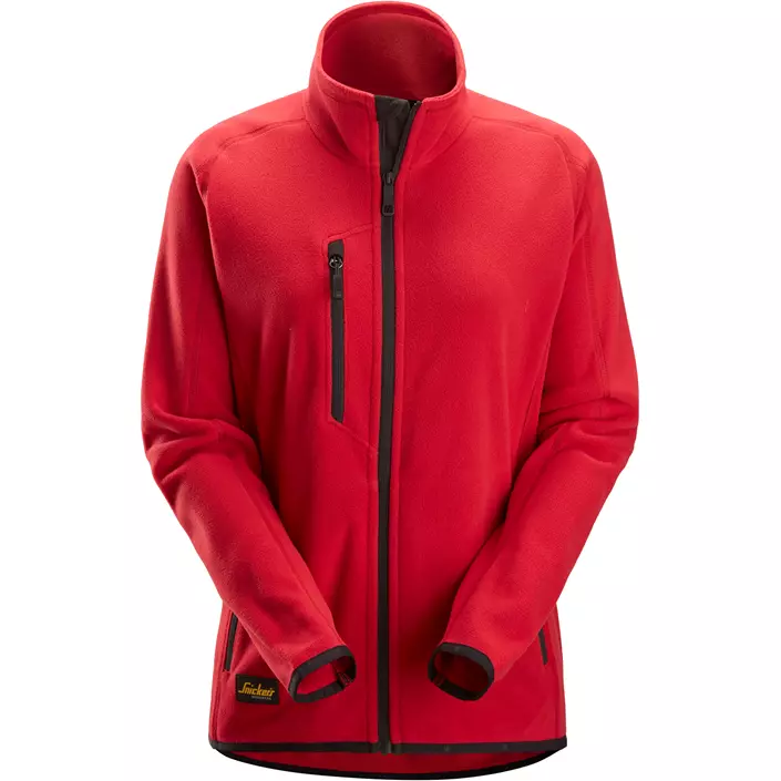 Snickers Polartec® fleecejacka dam 8427, Chili Red, large image number 0
