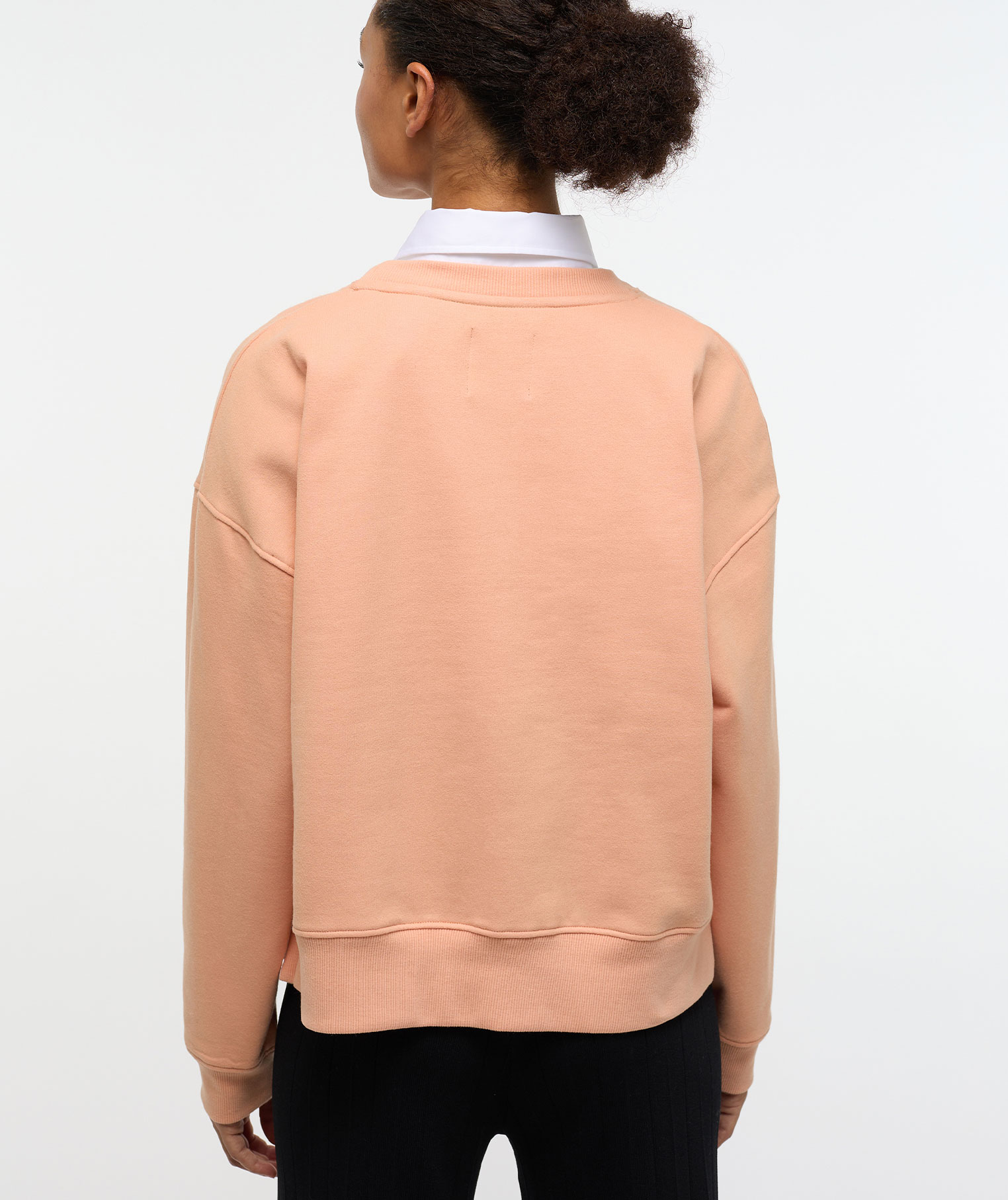 Eterna Satin women's collar, White, large image number 2