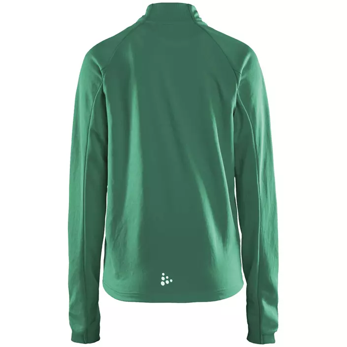 Craft Evolve Halfzip sweatshirt til børn, Team green, large image number 2