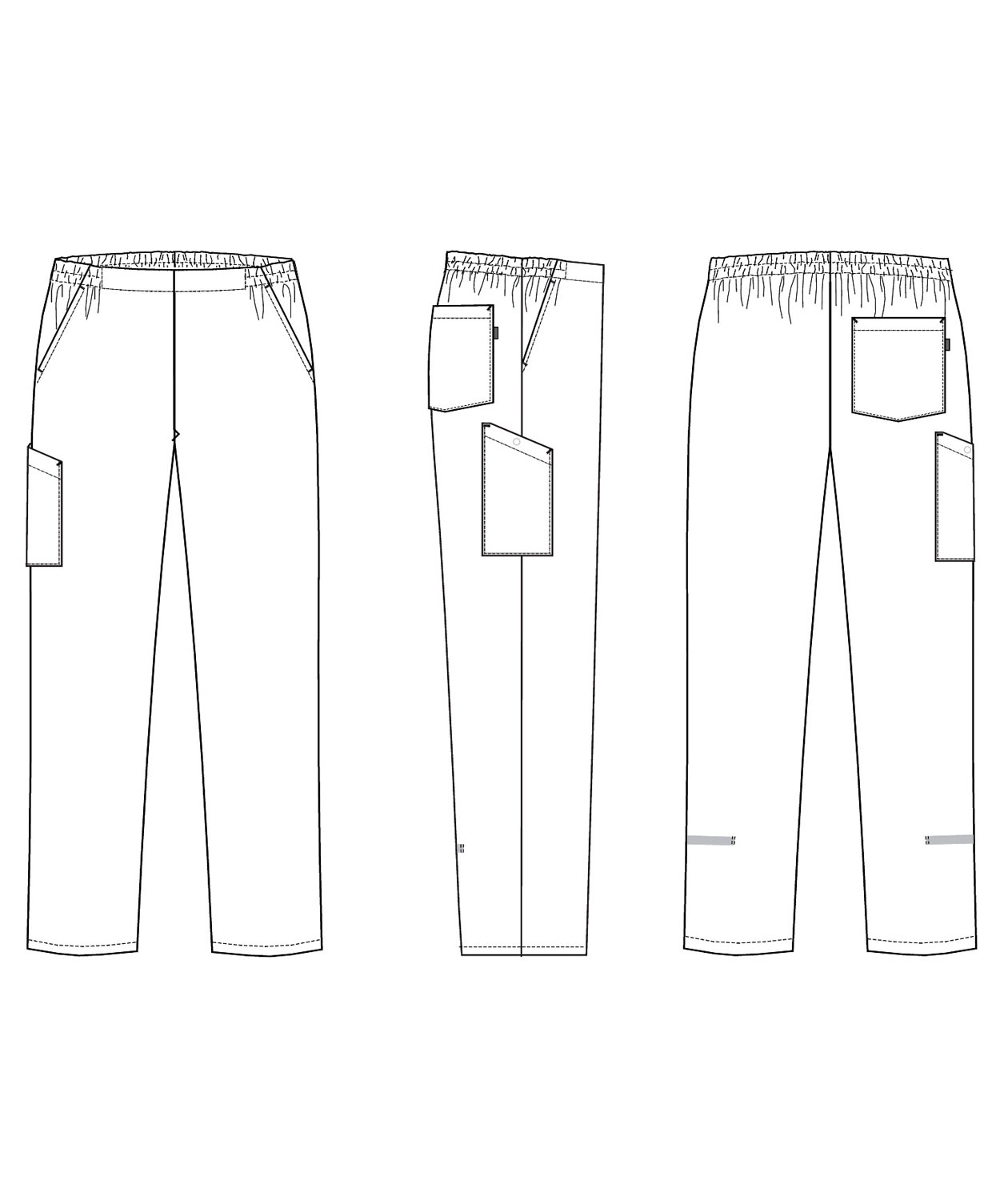 Kentaur Active bukser benlengde 92 cm, M&oslash;rk Marine, large image number 2