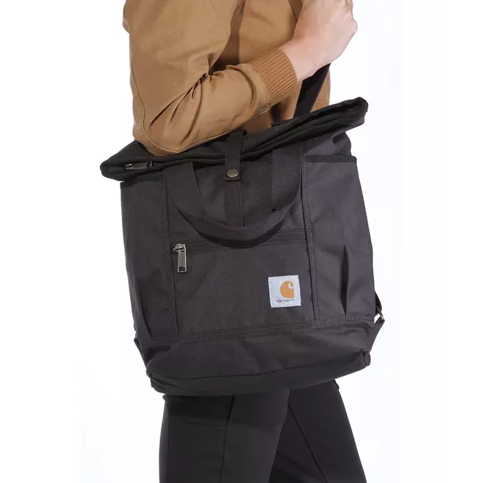 Carhartt Backpack Hybrid veske, Svart, Svart, large image number 4