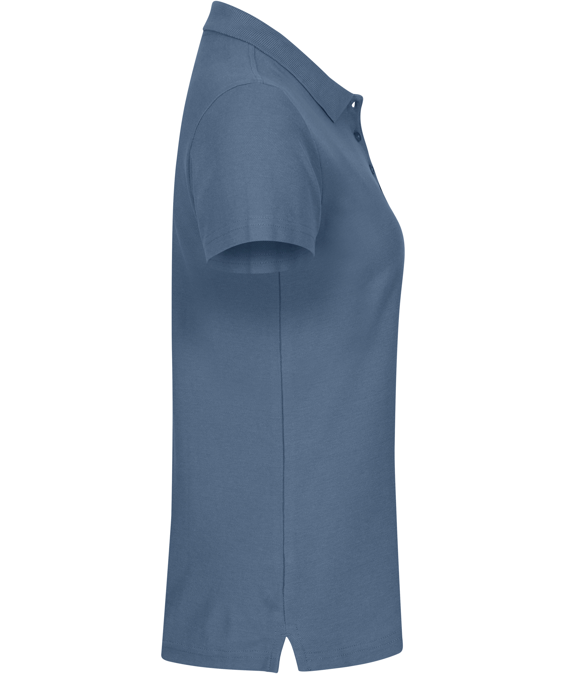 Clique women's polo shirt, Steel Blue, large image number 2