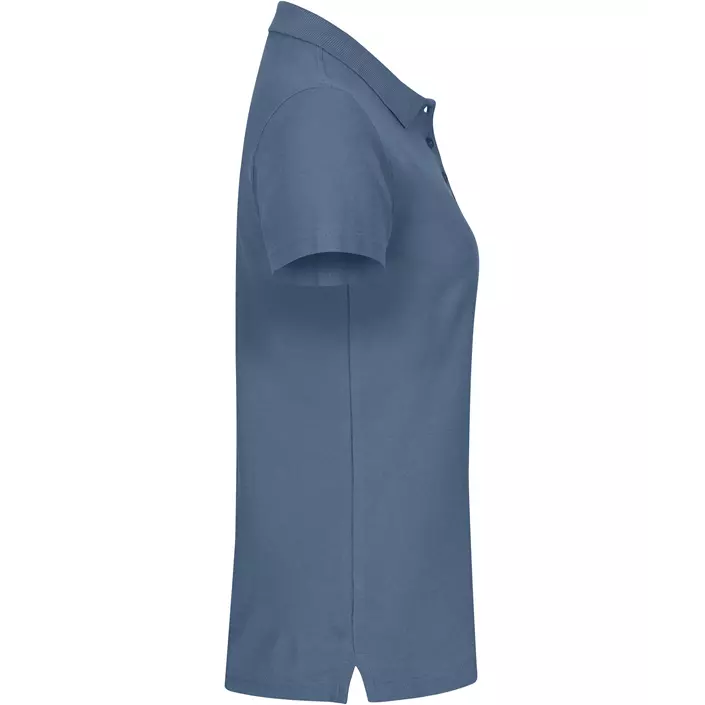 Clique Basic dame polo T-Skjorte, Steel Blue, large image number 2