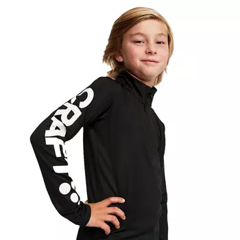 Craft ADV Nordic Ski Club baselayer trøje til børn, Sort