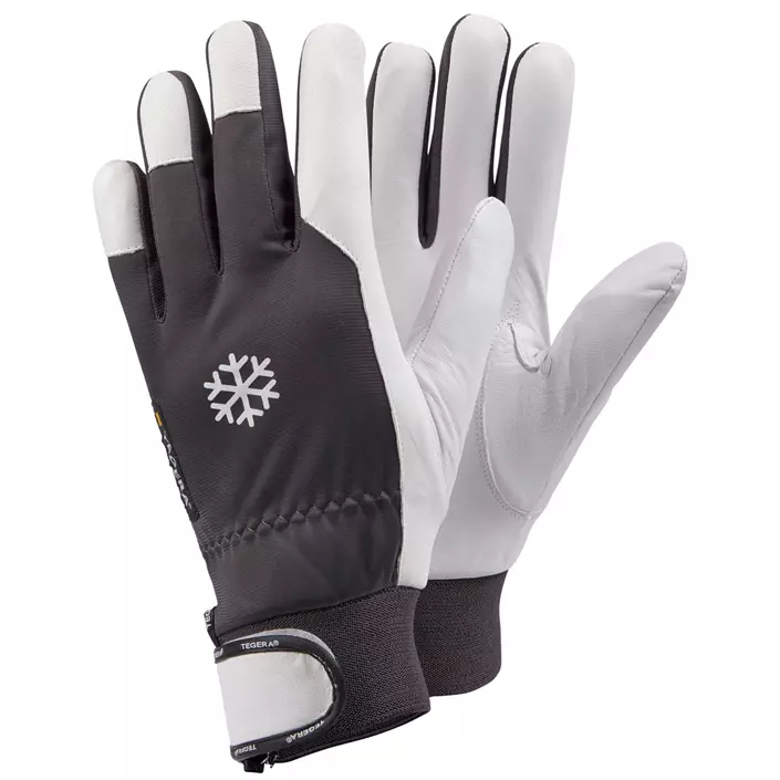 Tegera 117 winter work gloves, Grey/White, large image number 0
