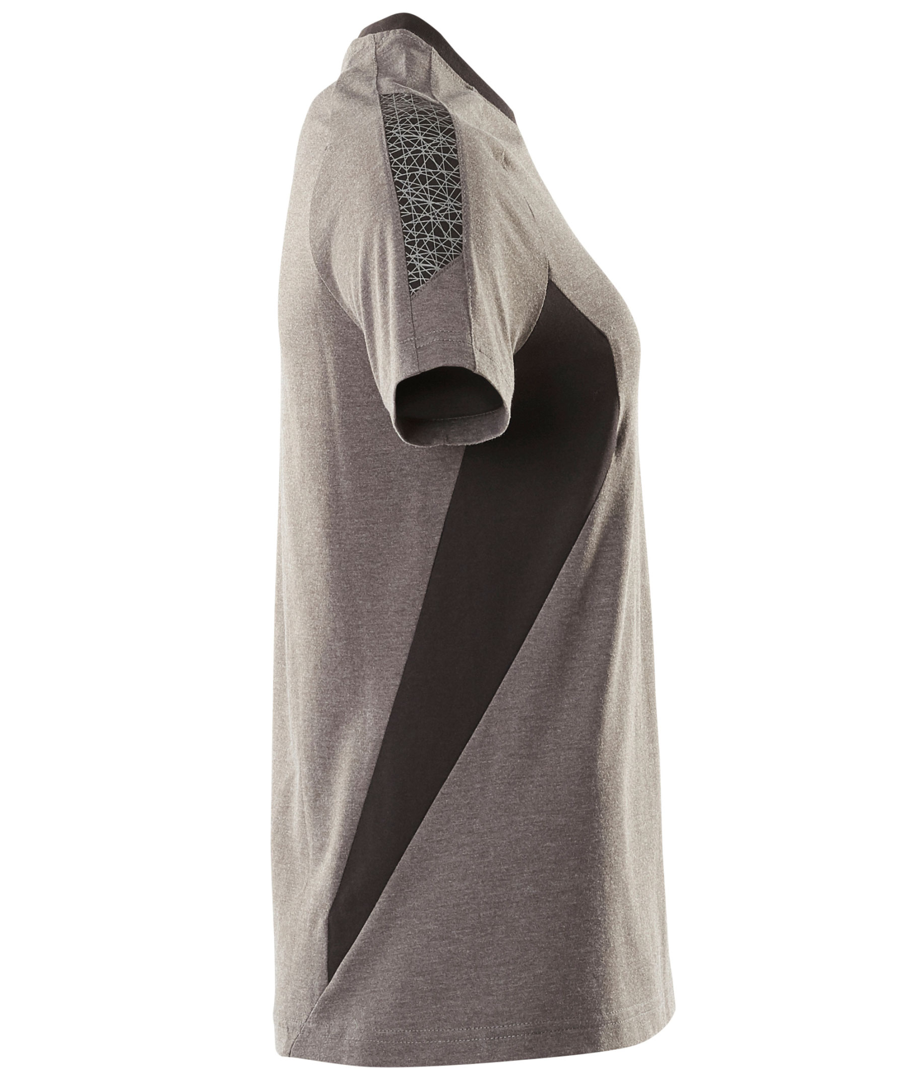 Mascot Accelerate women's T-shirt, Dark Anthracite/Black, large image number 2