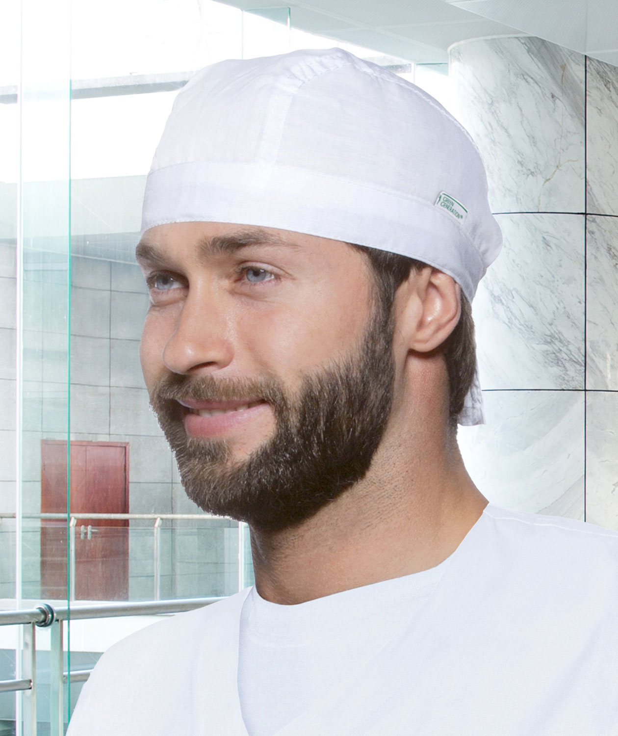 Karlowsky Essential bandana, Vit