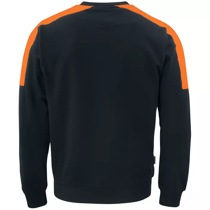 ProJob Sweatshirt, Schwarz/Orange, large image number 1