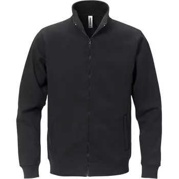 Fristads Acode sweatshirt with zip, Black