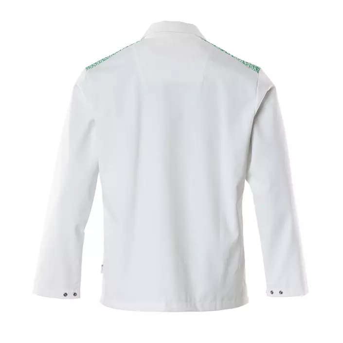 Mascot Food & Care HACCP-godkjent  jakke, Hvit/Gressgrønn, large image number 1
