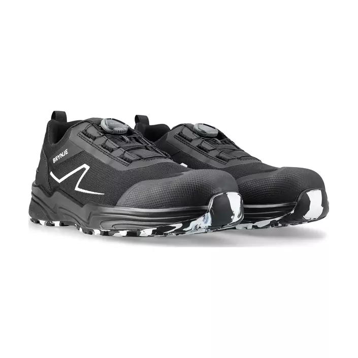 Brynje Shadow safety shoes S1PL, Black, large image number 3