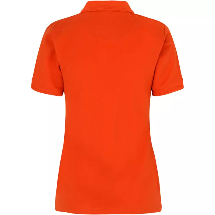 ID PRO Wear dame Polo T-skjorte, Oransje, large image number 1