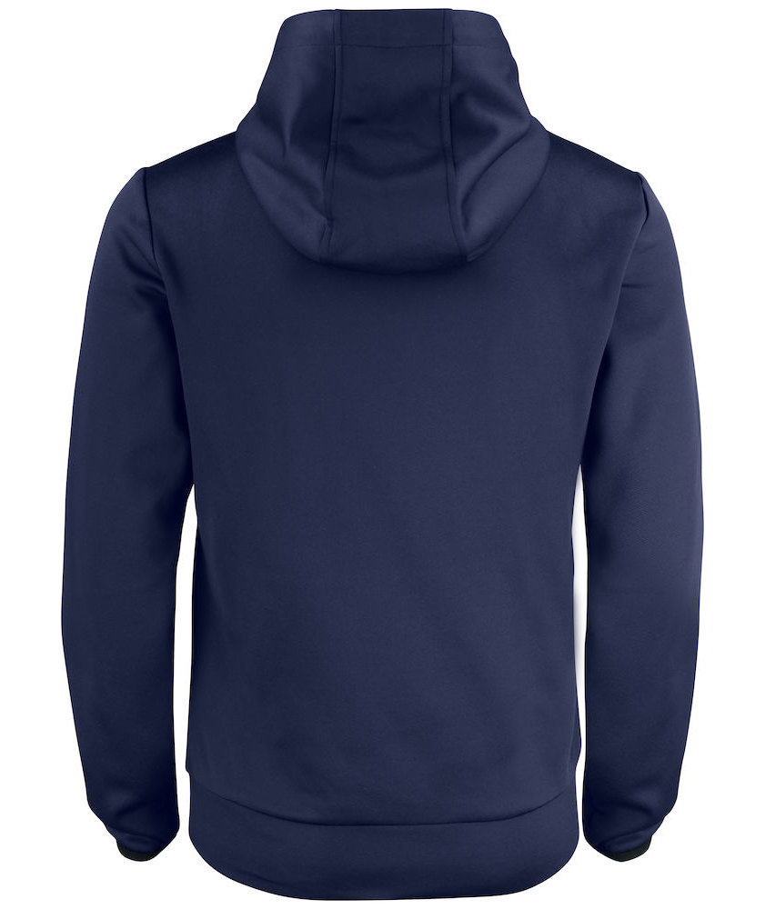 Clique Oakdale hoodie, Dark Marine Blue, large image number 2