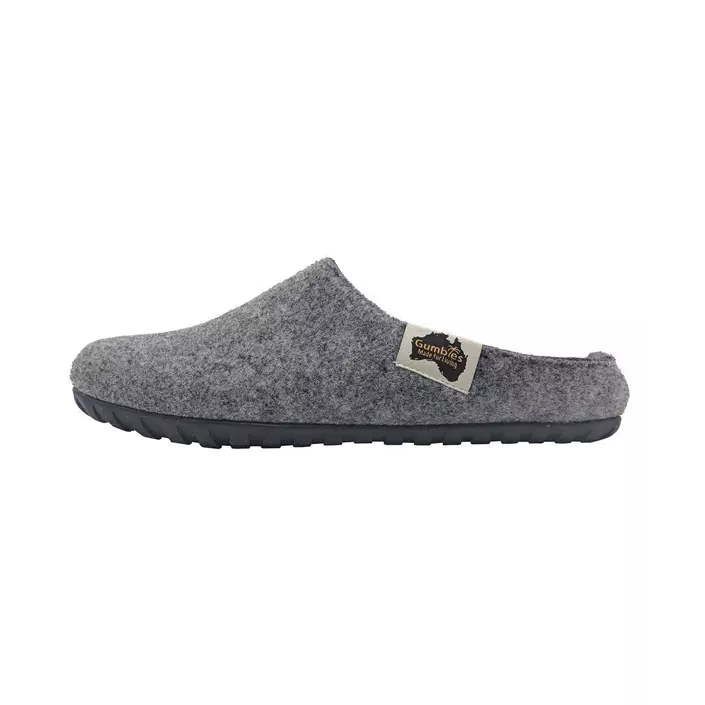 Gumbies Outback Slipper tofflor, Grey/Charcoal, large image number 3