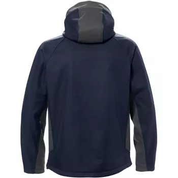 Fristads Acode WindWear softshell jacket 1414, Marine Blue/Grey