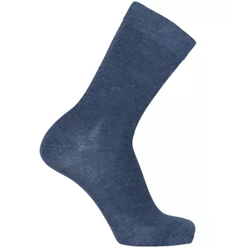 Klazig sokker, Blå melange