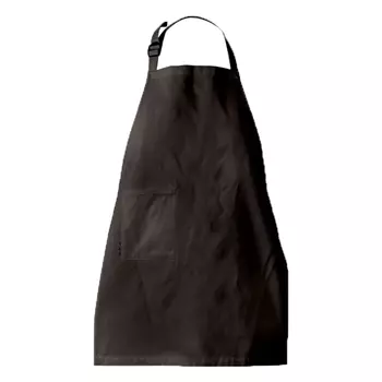 Toni Lee Kron Junior bib apron with pocket, Black