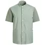 Kentaur kortärmad pique skjorta, Dammig grön