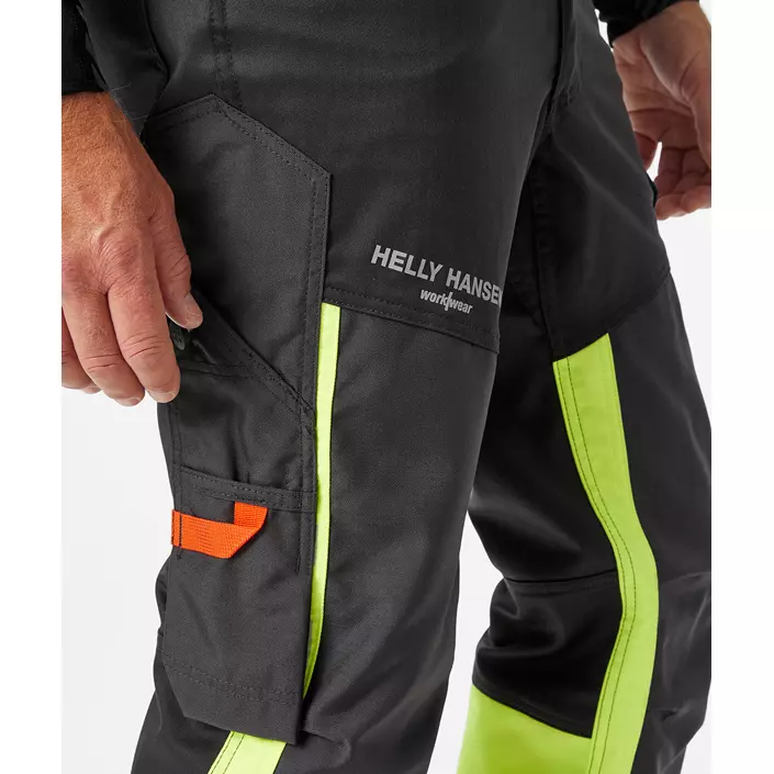 Helly Hansen Alna 2.0 work trousers, Hi-vis yellow/charcoal, large image number 5