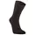 L.Brador CoolMax socks, Black, Black, swatch
