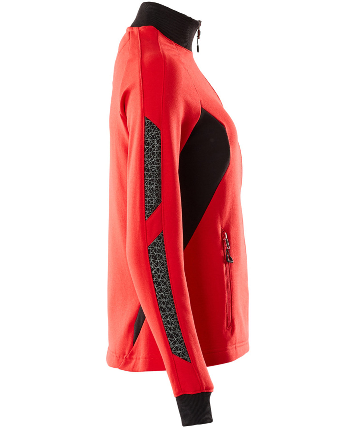 Mascot Accelerate dame cardigan, Signal r&oslash;d/svart, large image number 2