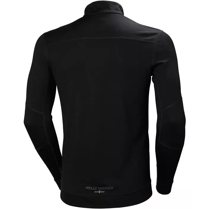 Helly Hansen Lifa half zip undershirt with merino wool, Black, large image number 1