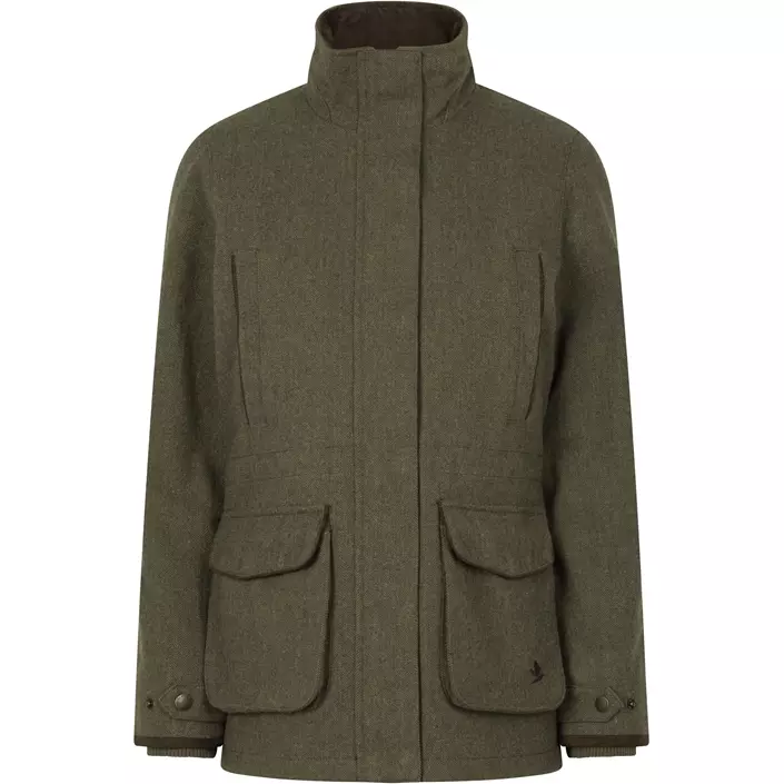 Seeland Hillside Harriet parkas med ull dam, Moss green, large image number 0