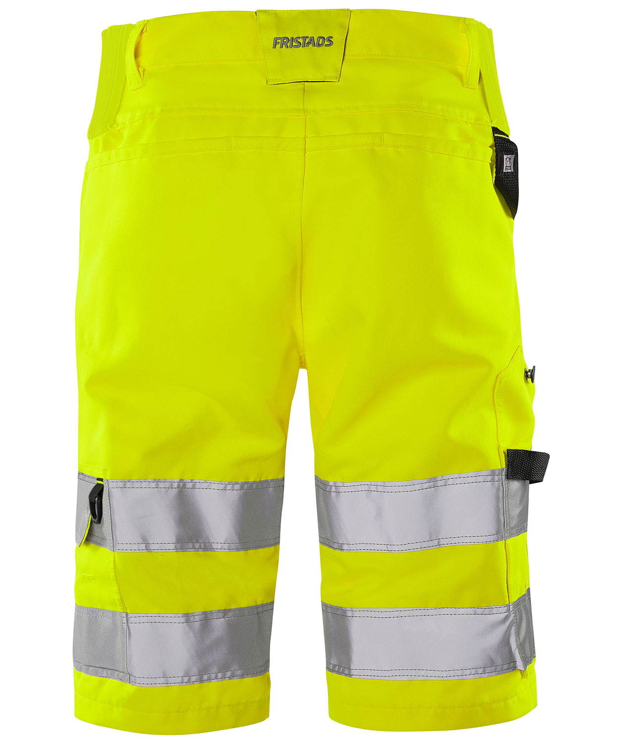 Fristads green work shorts 2650 GPLU, Hi-Vis Yellow