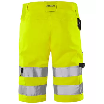 Fristads green work shorts 2650 GPLU, Hi-Vis Yellow