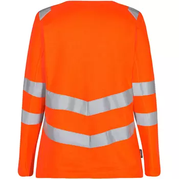 Engel Safety women's long-sleeved T-shirt, Hi-vis Orange