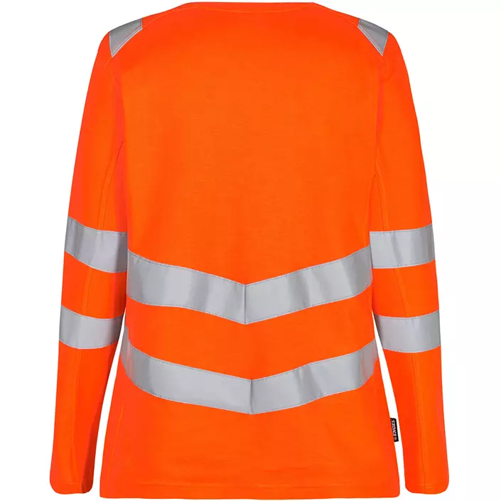 Engel Safety langærmet dame T-shirt, Hi-vis Orange, large image number 1